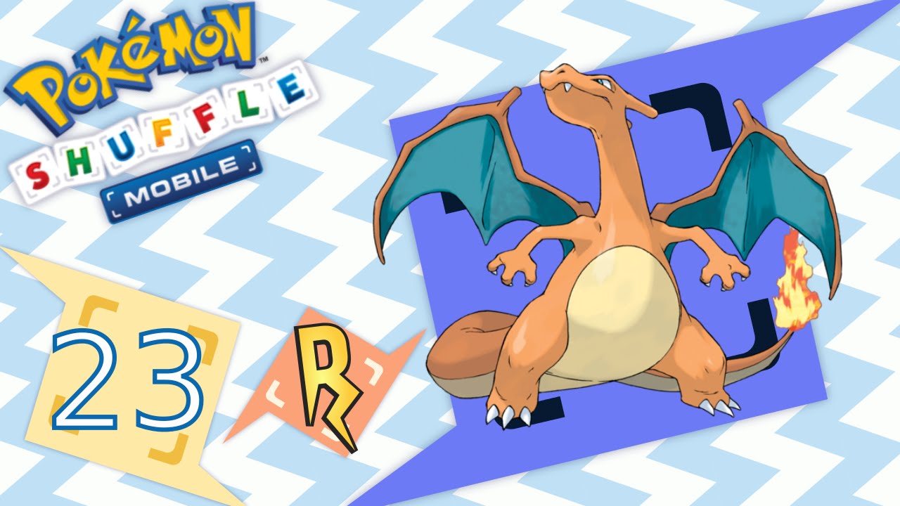 Pokémon Shuffle Mobile - ¡CHARIZARD! El más fácil de los tres (?)