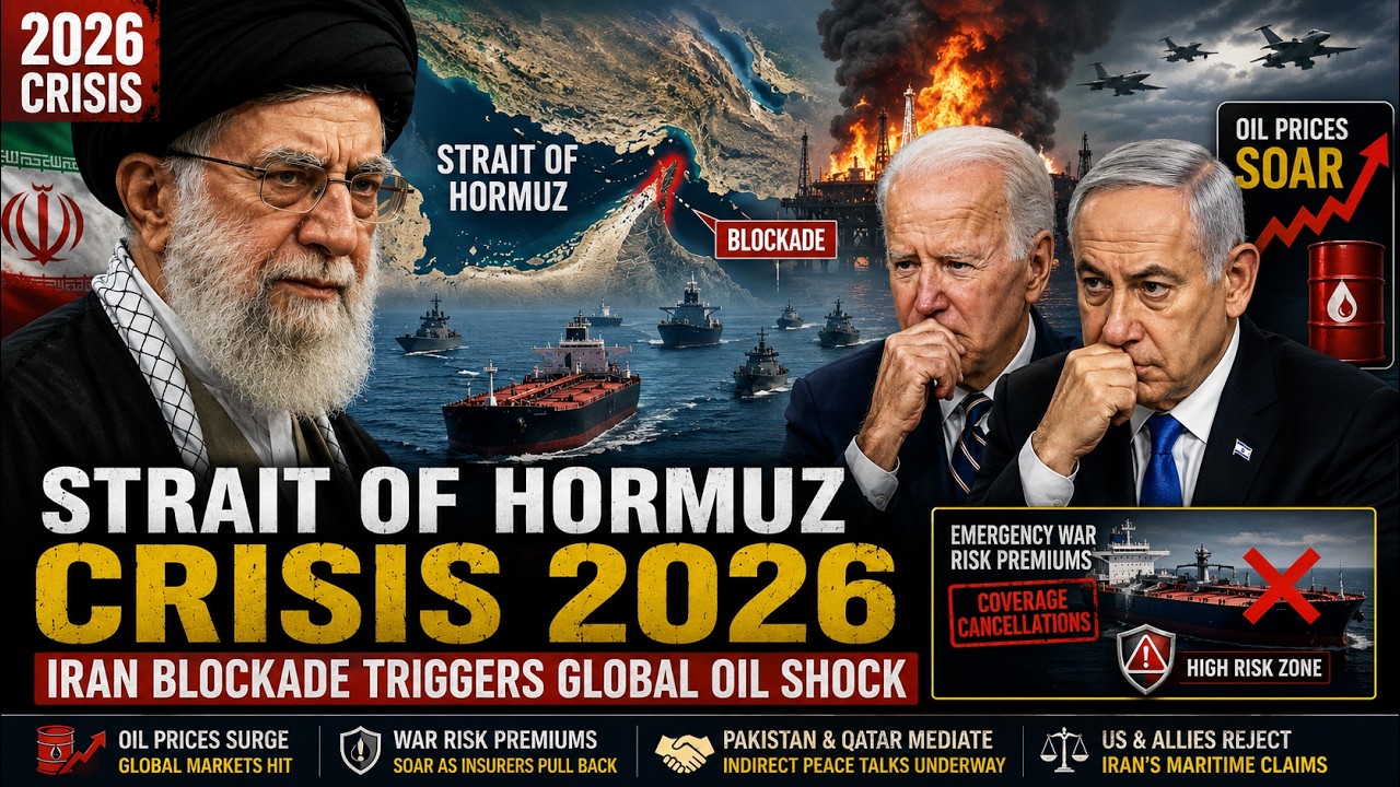 Strait of Hormuz Crisis 2026: Iran Blockade Triggers Global Oil Shock