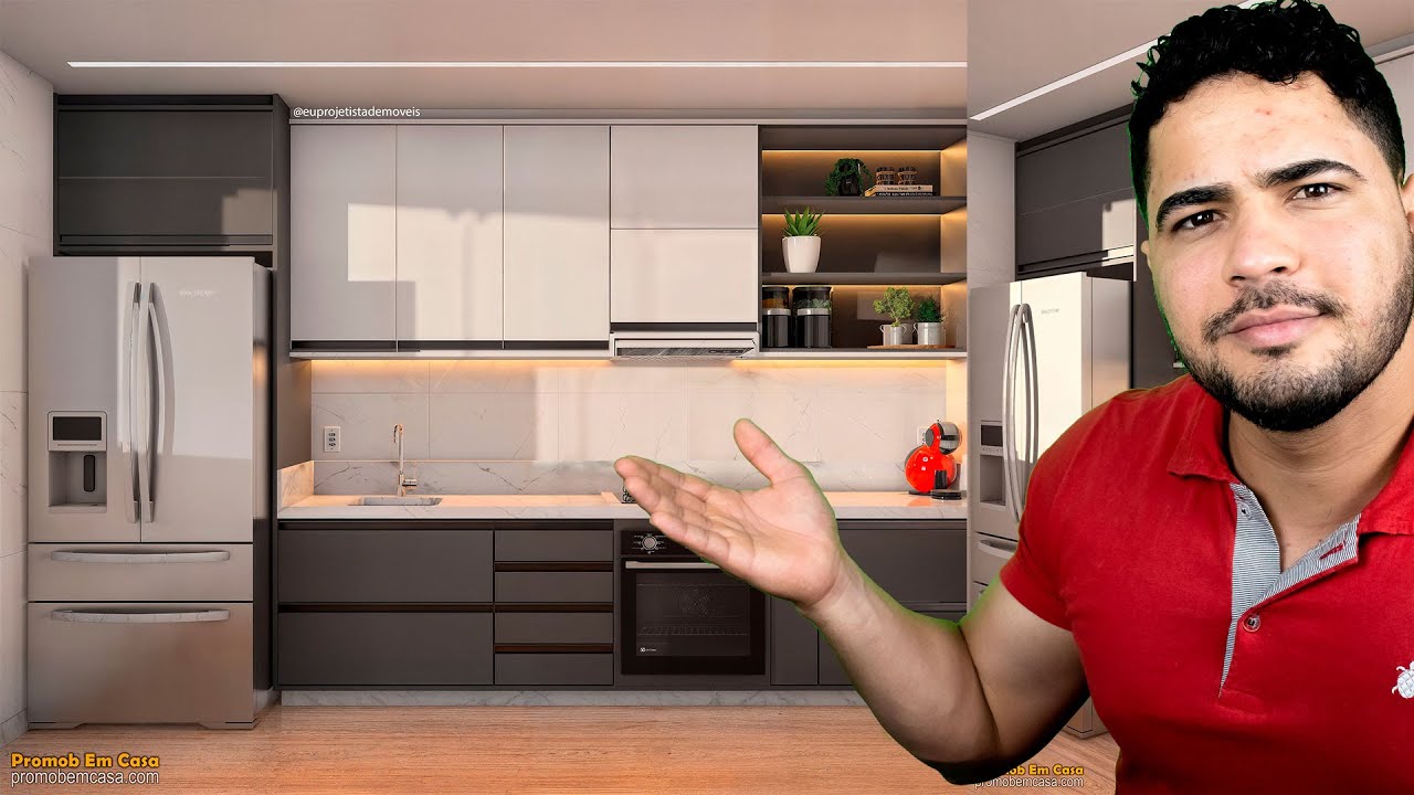 Criando Uma Cozinha do Zero no Promob Modelagem Passo a Passo