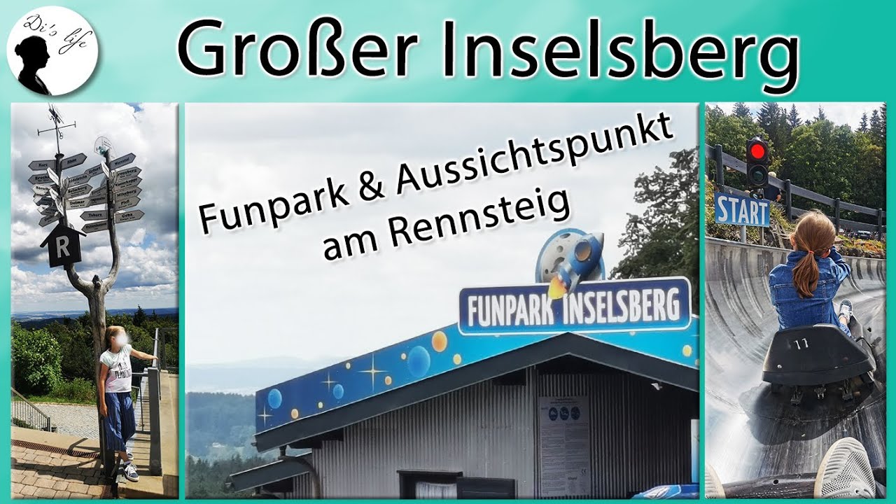 Großer Inselsberg am Rennsteig im Thüringer Wald | Funpark Inselsberg | Ausflugsziel
