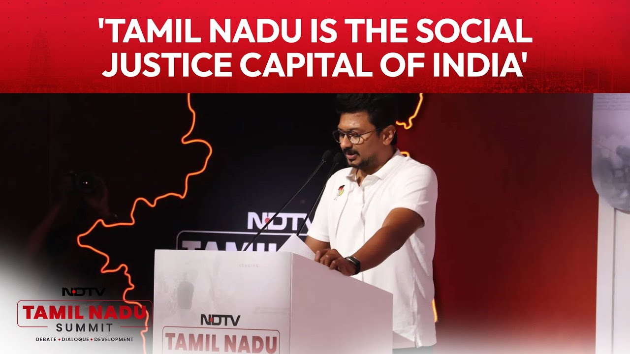 'Tamil Nadu Is the Social Justice Capital of India': Udhayanidhi Stalin