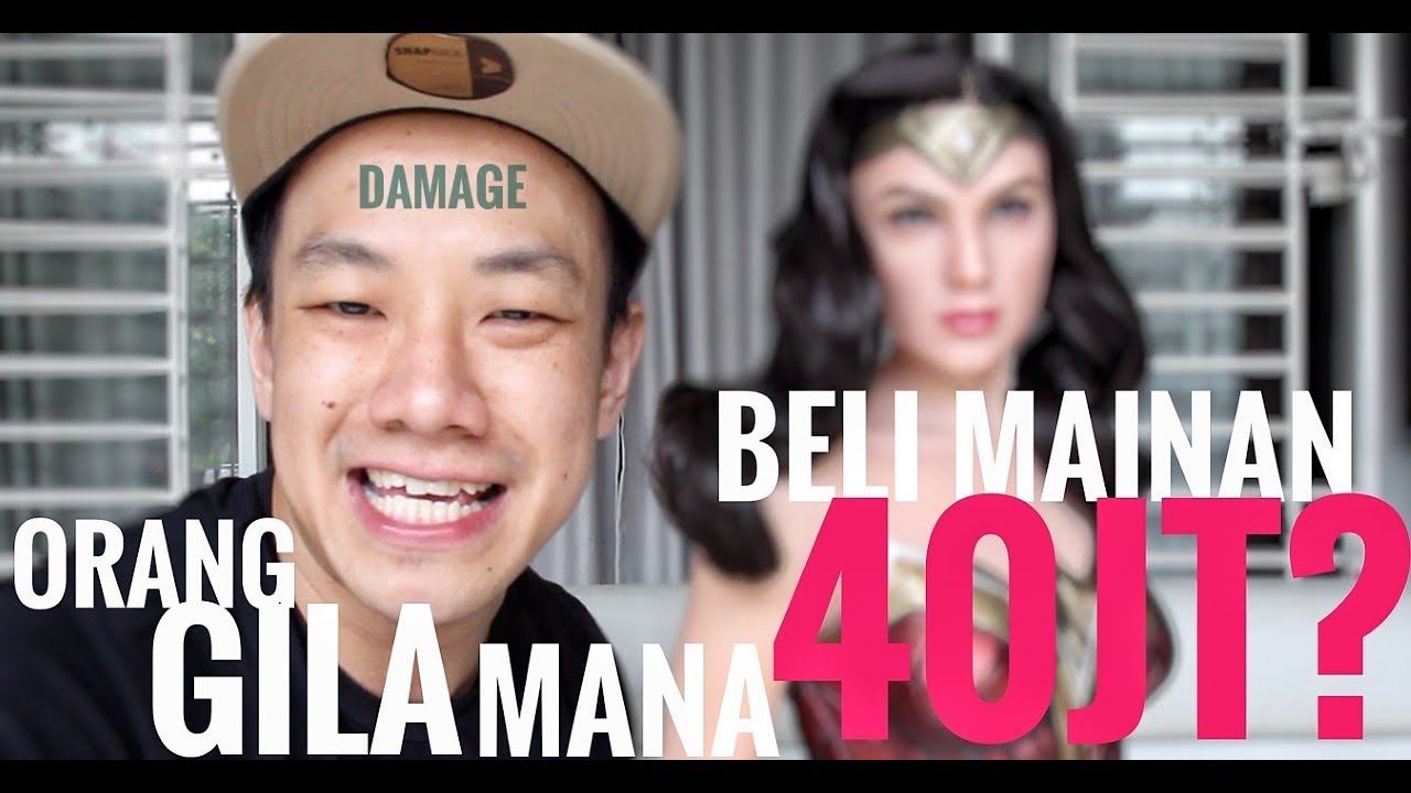 (ENGLISH Subs) UNBOXING PRIME 1 WONDER WOMAN 1:2 SCALE..1, 3 METER!!!! SUPER PRETTY GALGADOT EVER!!!
