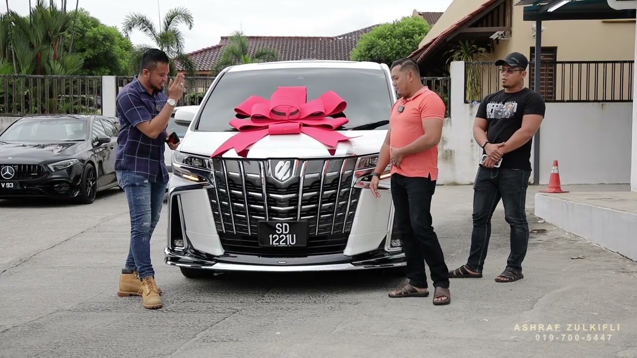 DELIVER TOYOTA ALPHARD 2.5 SC HIGH SPEC TO MR IZZY & FAMILY FROM TERENGGANU