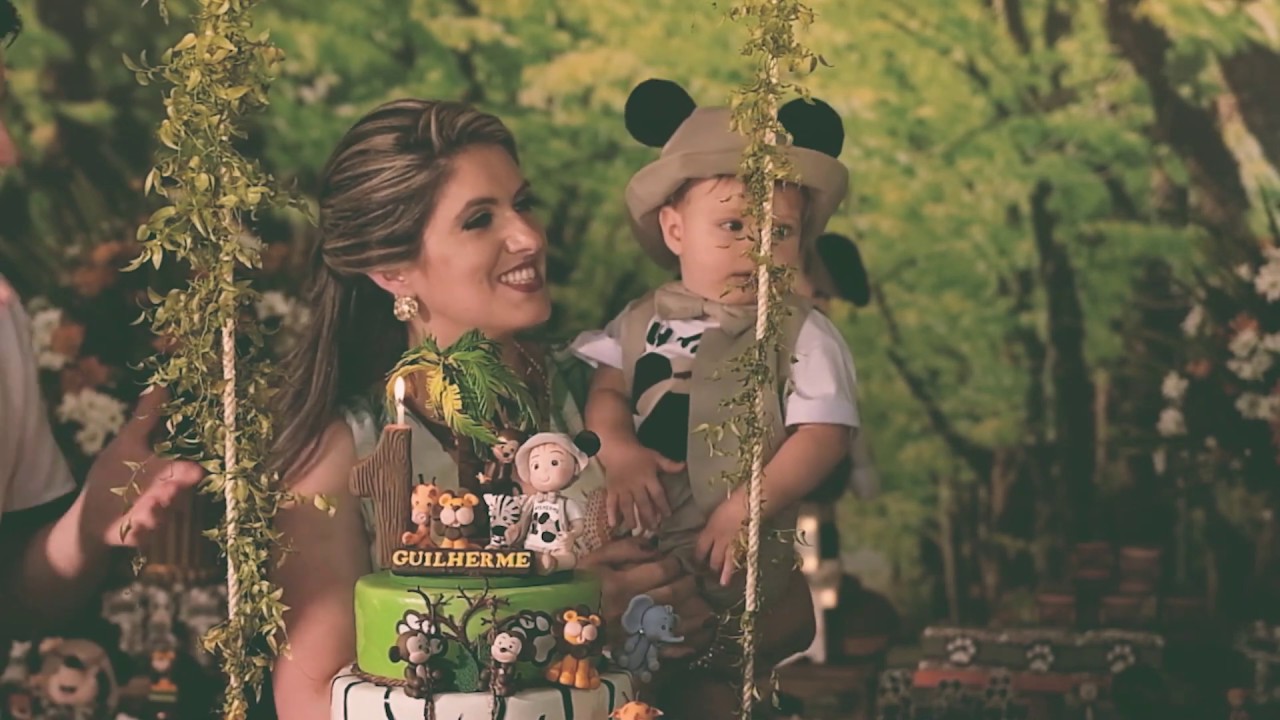 Festa Infantil - Guilherme 1 Ano // Decoração de Safari // Piracicaba-SP