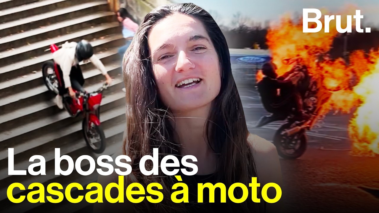 Une journée avec Sarah Lezito, la star des cascades à moto