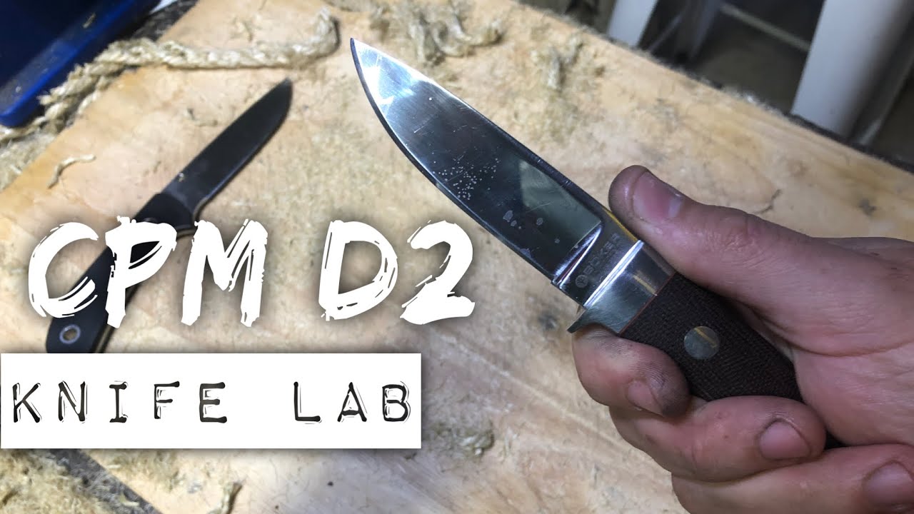 CPM D2 Steel - Edge Retention in the KnerfLerb