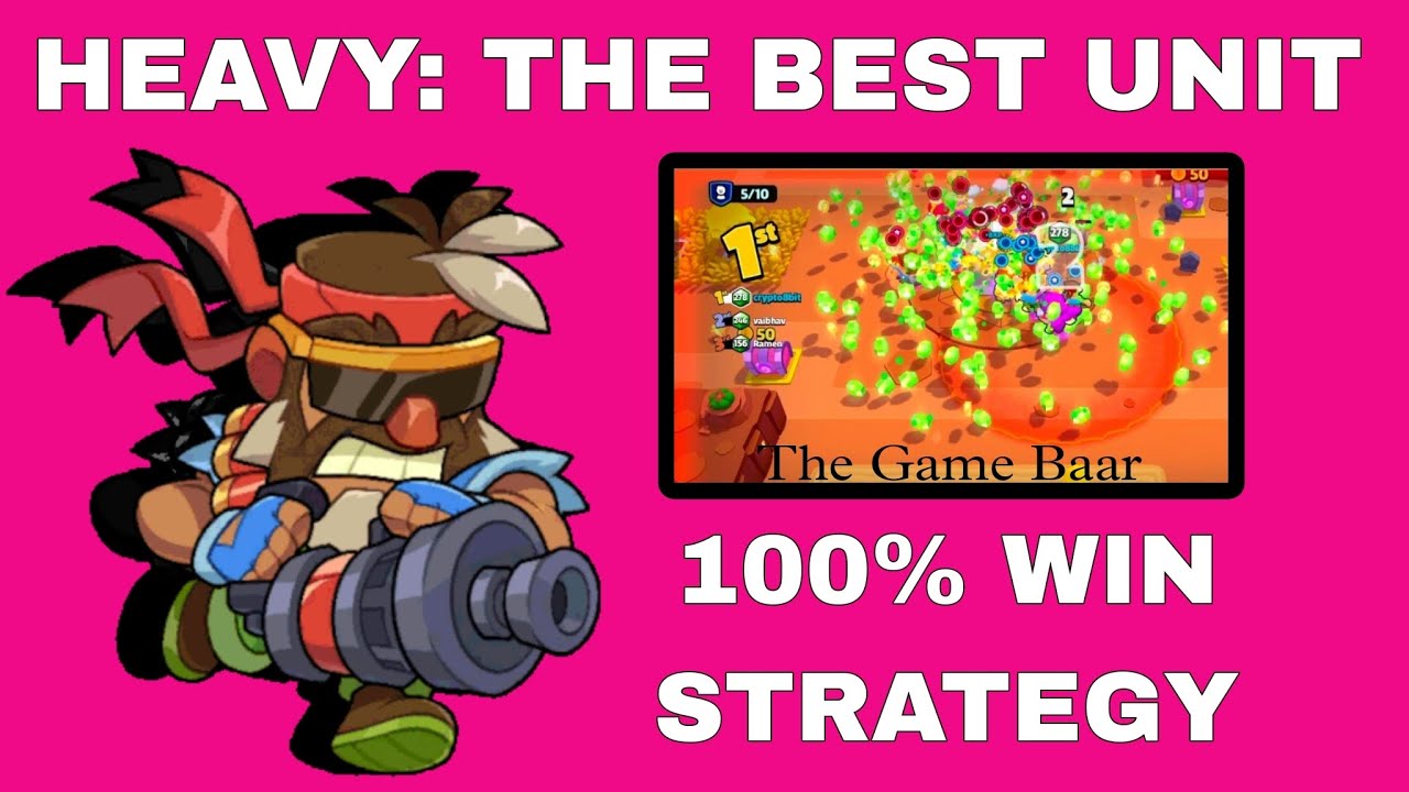 HEAVY | 100% WIN STRATEGY | TIPS AND TRICKS| SQUAD BUSTERS