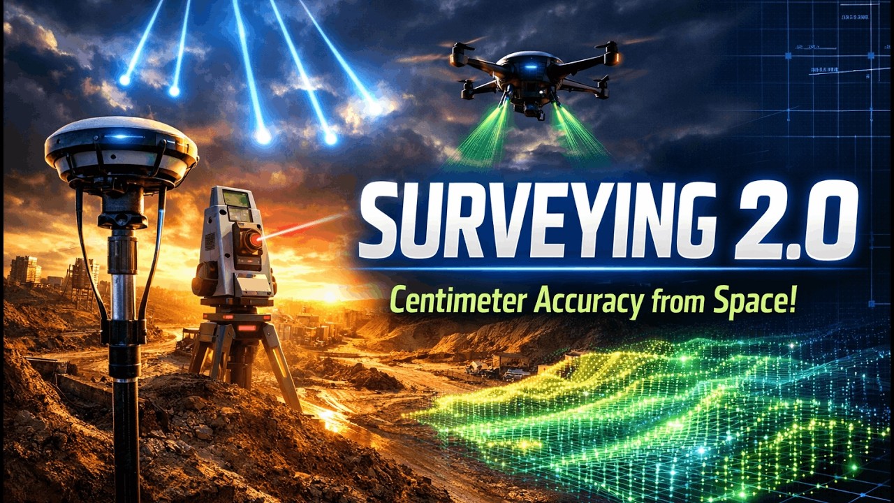 Surveying 2.0: GNSS, Drones & LiDAR Explained: Surveying in the Digital Era