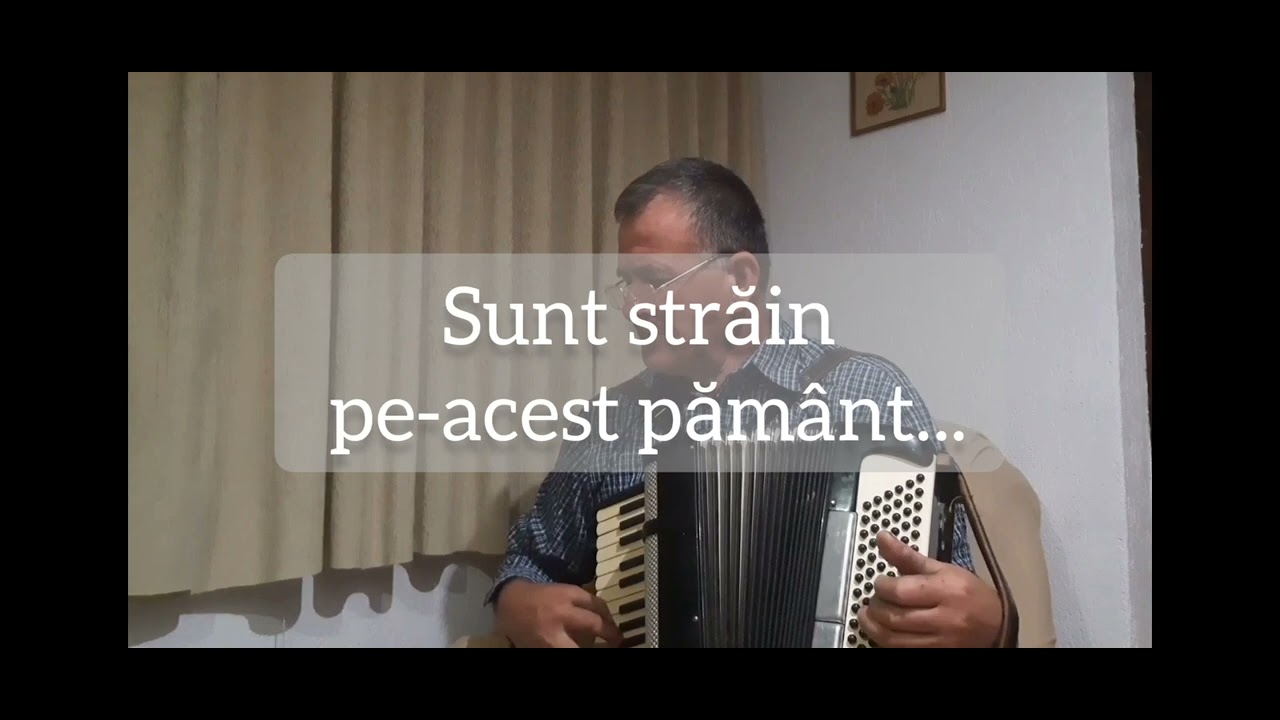Sunt strain pe-acest pamant, nimeni nu stie cand plang... | Stefan Miculaiciuc