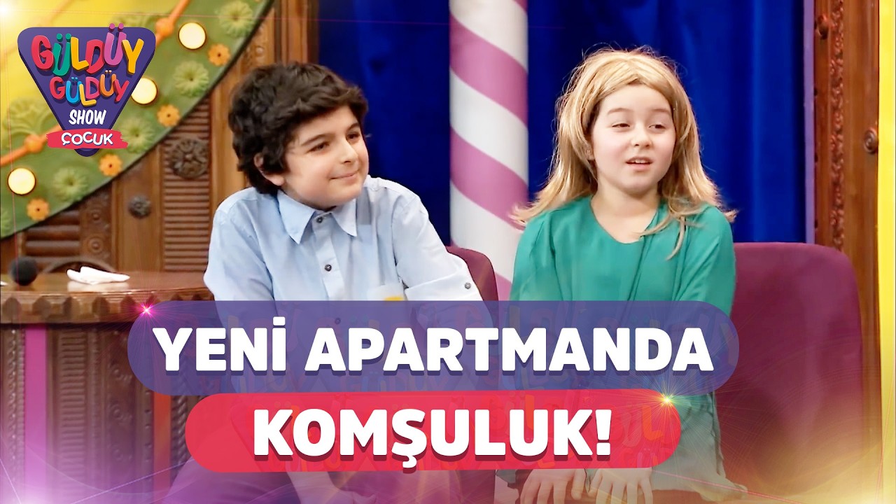 Yeni Apartmanda Komşuluk Skeci! | Güldüy Güldüy Show Çocuk