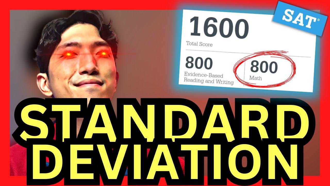 [December SAT Math] Standard Deviation - ONE Simple Key To ALL The Questions | Everything You Need