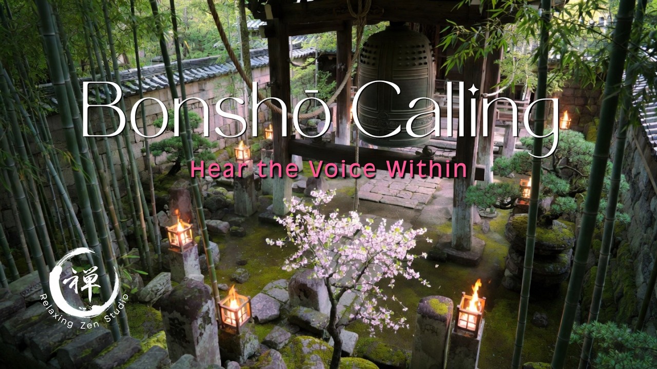 Bonshō Calling - Hear the Voice Within | Temple Meditation, Voice of Buddha 🪷 Relaxing Zen Studio