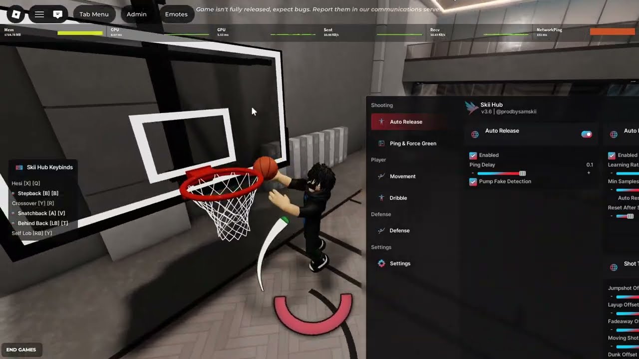 The BEST Practical Basketball Script - Auto Green, Auto Guard, Dribble Speed