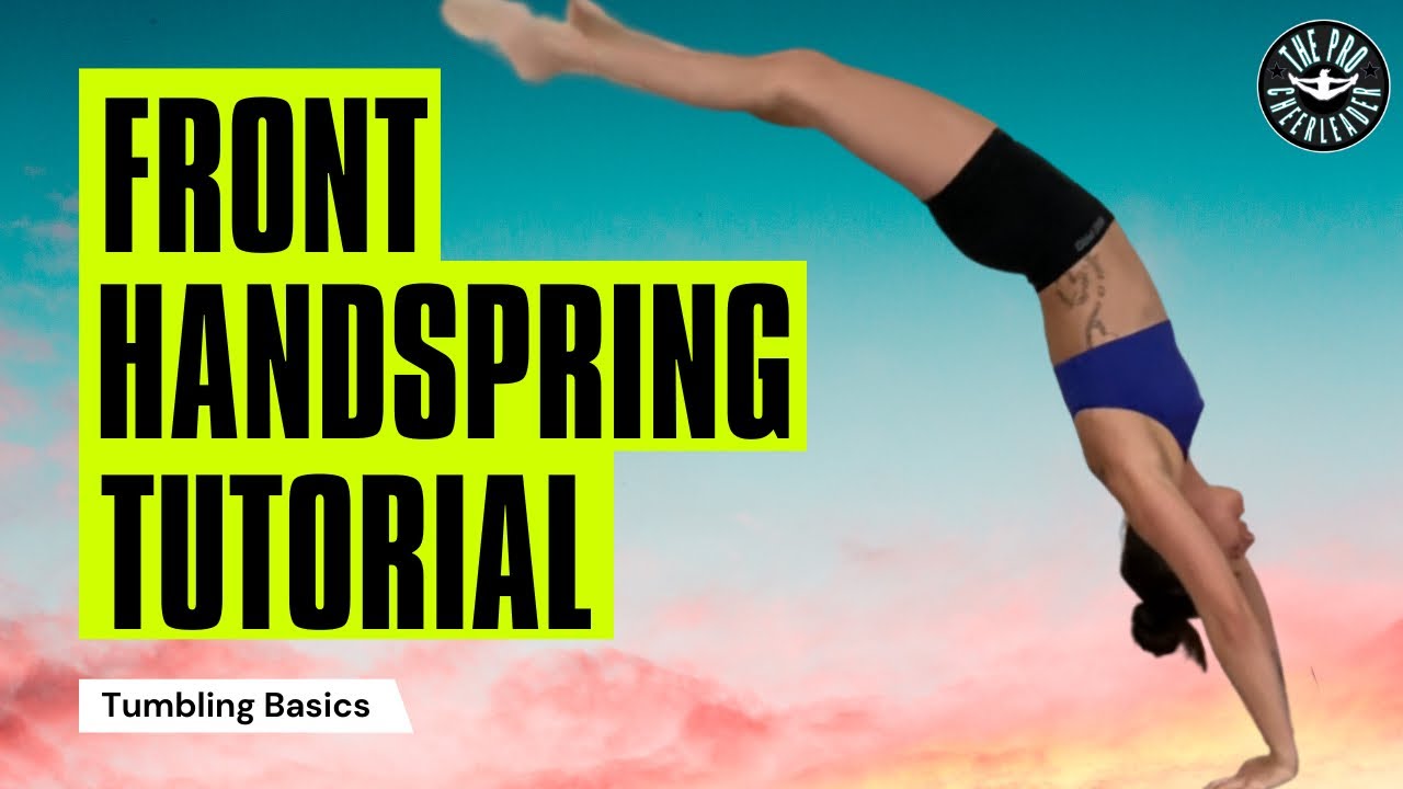 How to do a Front Handspring - Beginner Gymnastics Tutorial