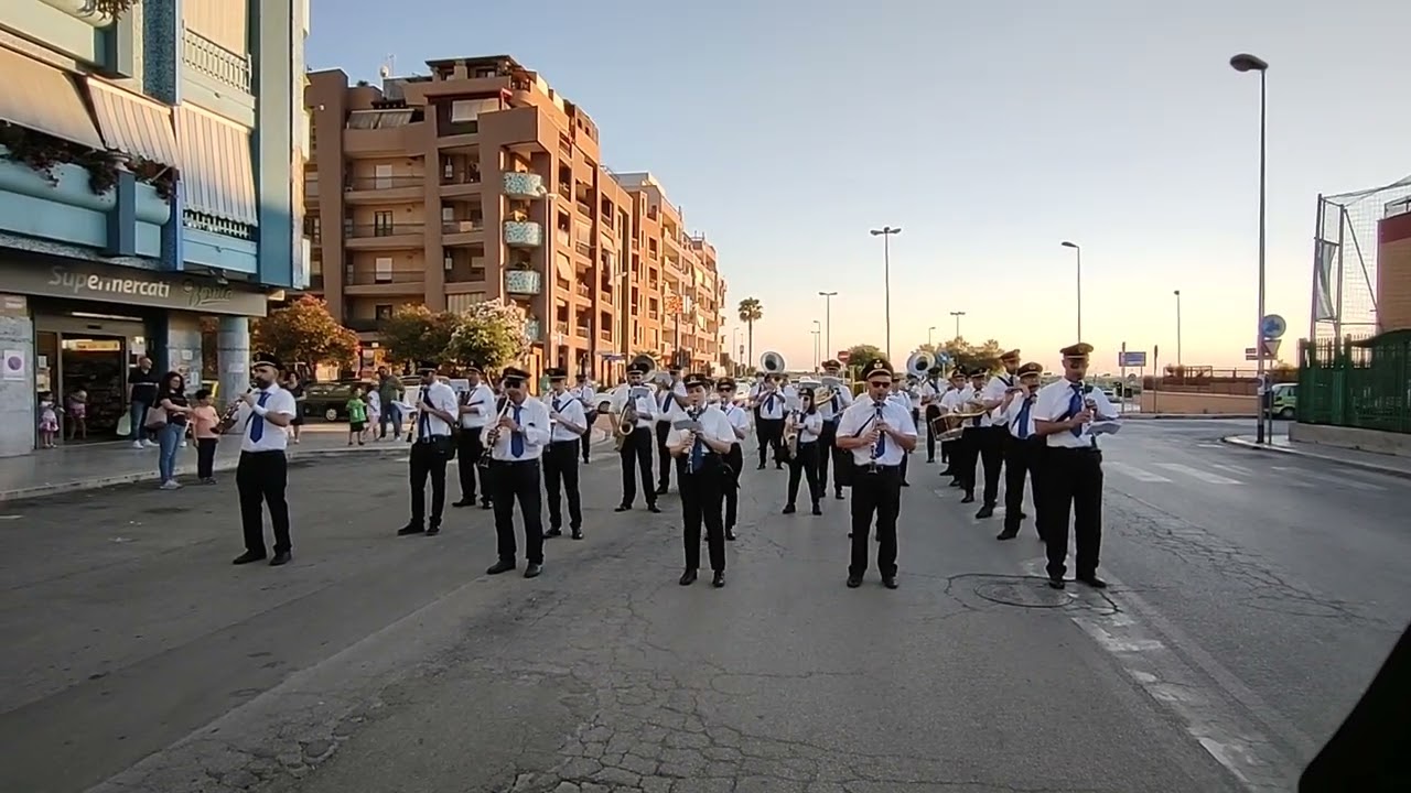 Marcia Giocondità Banda di Barletta 29/6/23 Barletta Festa di San Paolo e Maria Delle Grazie