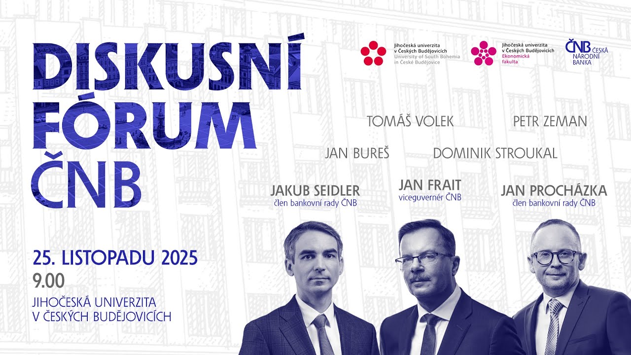 Diskusní fórum ČNB v Českých Budějovicích