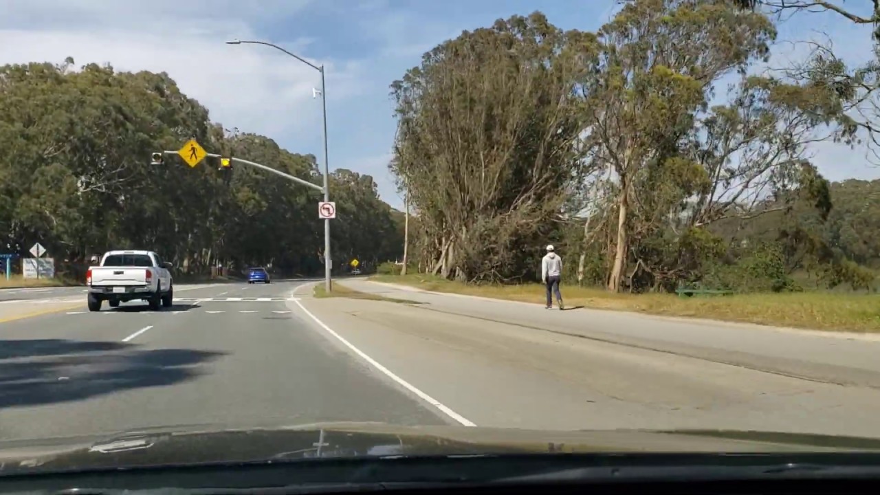 Driving tour of entire Lake Merced and Harding Golf courses. 04/30/2020