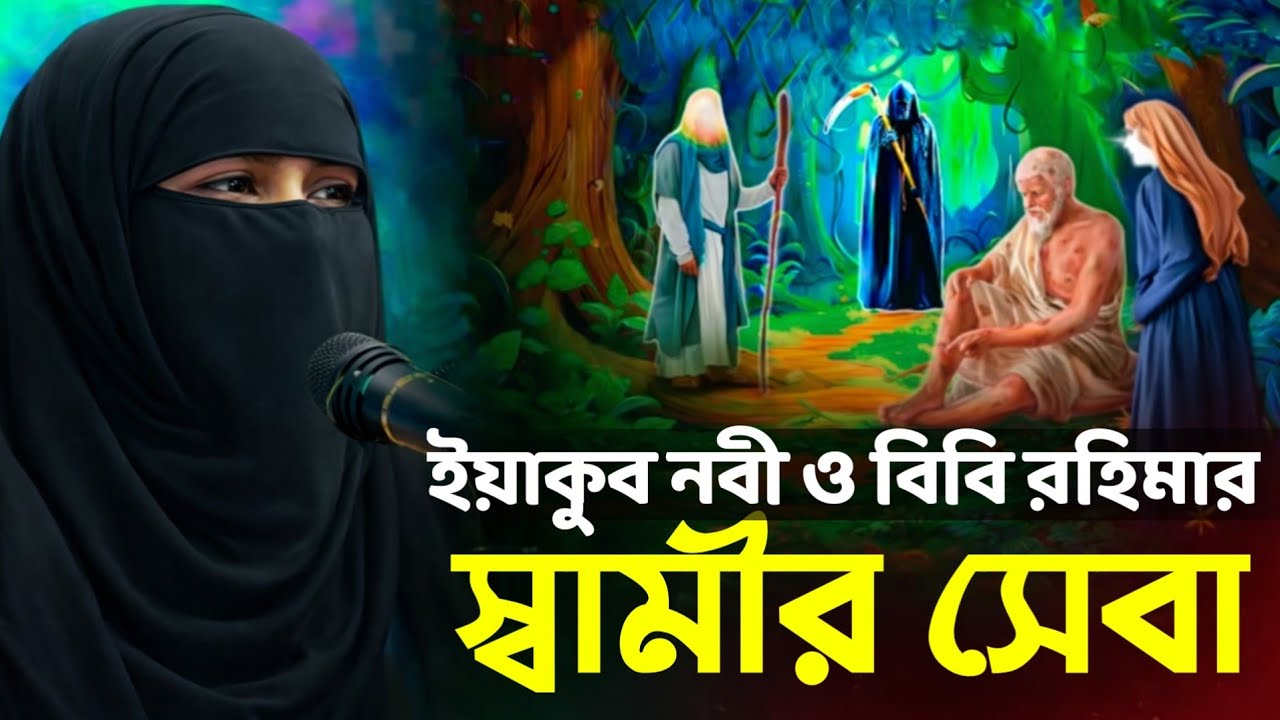 বিবি রহিমার স্বামীর সেবা । মহিলা বক্তার নতুন ওয়াজ । Mohila Boktar Waz