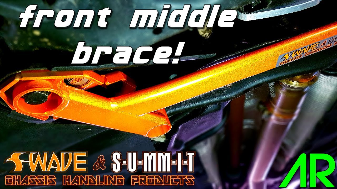 SUMMIT LOWER FRONT MIDDLE 4 POINT CHASSIS TO SUBFRAME BRACE INSTALL! | FOCUS RS