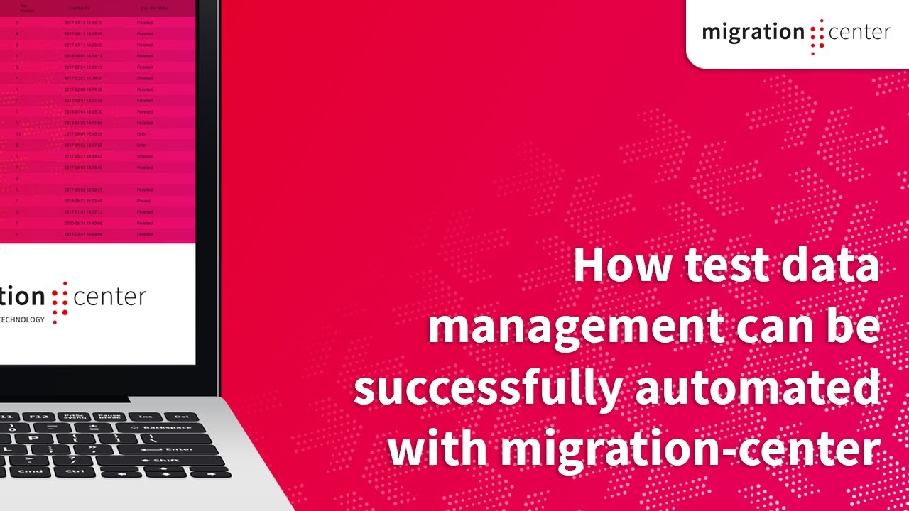 Webinar | How test data management can be successfully automated with migration-center