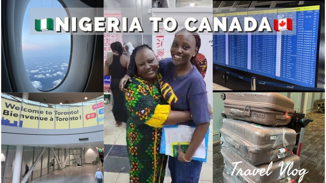ДЕНЬ ЭМОЦИОНАЛЬНОГО ПУТЕШЕСТВИЯ! Из Нигерии 🇳🇬 в Канаду 🇨🇦 в качестве международного студента/Ави...