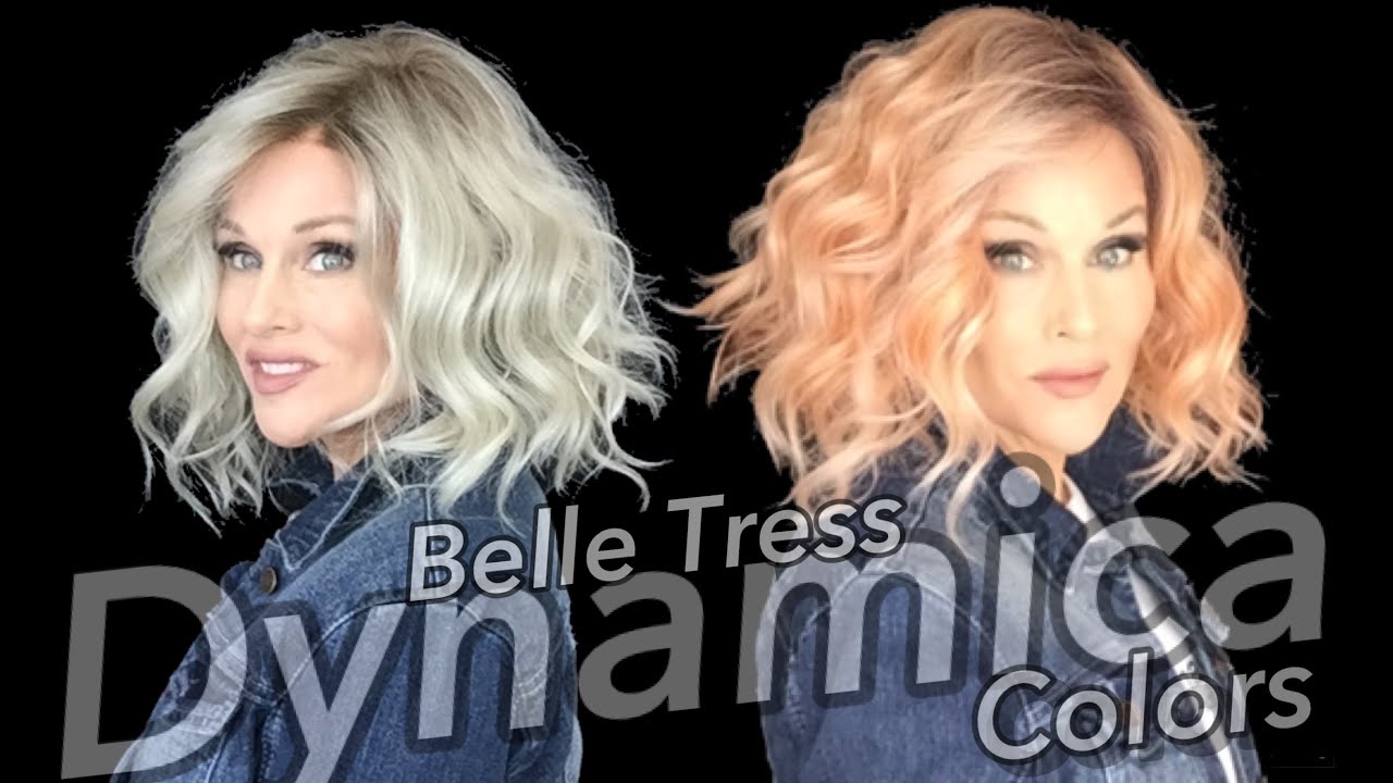 Belle Tress DYNAMICA Wig Colors | SILVER NEEDLE & STRAWBERRY SHORTCAKE | WOW! #tazswigcloset