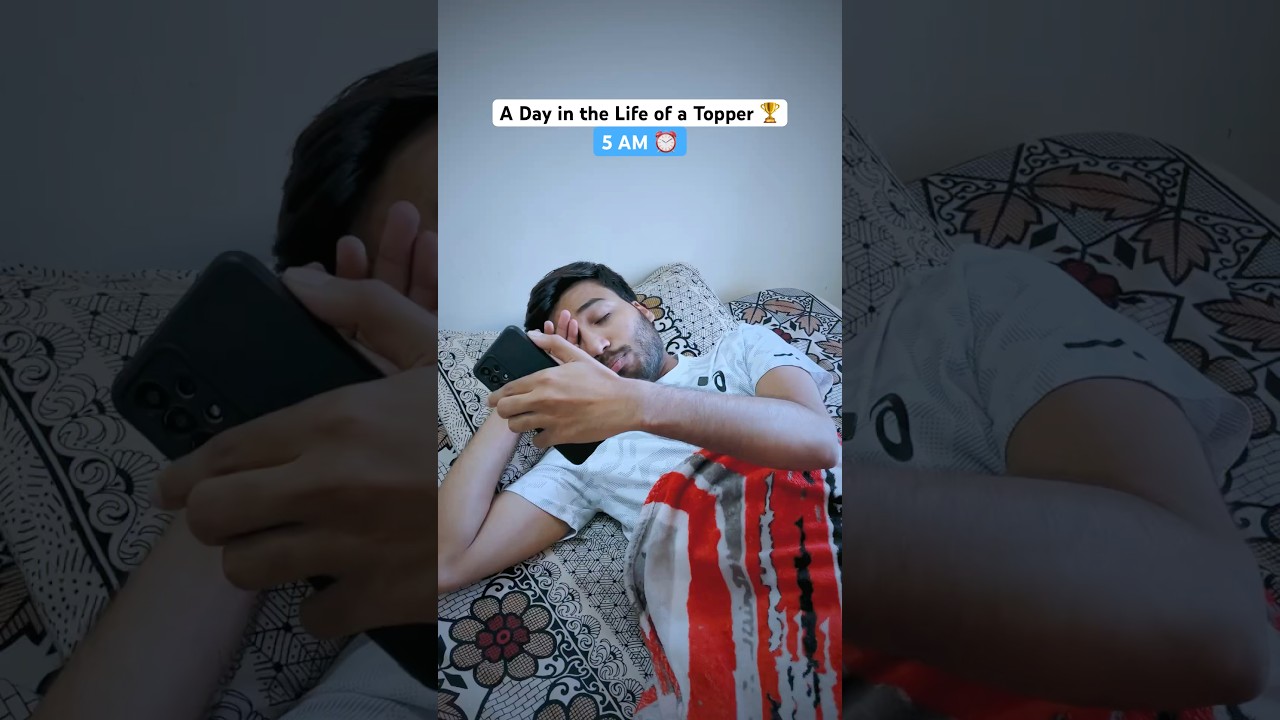 A Day in the Life of a JEE Aspirant ( TOPPER)🏆 #jee #motivation