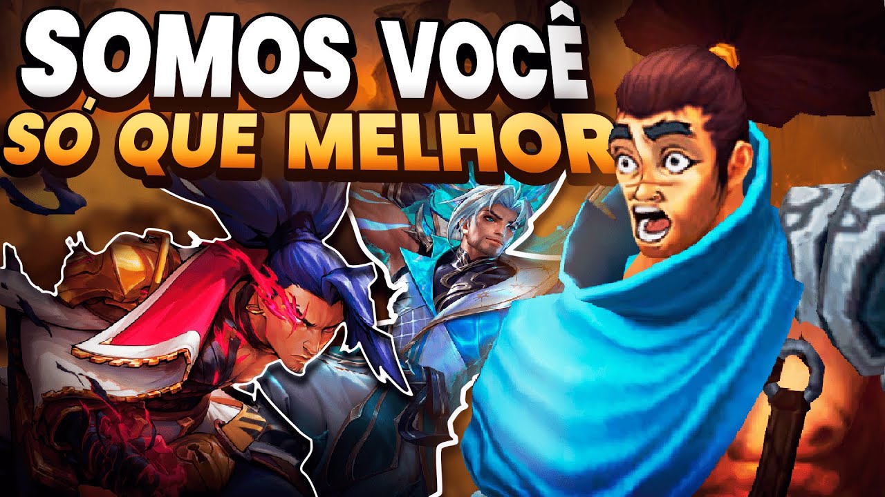 MONO YASUO DE PC REAGE AS SKINS EXCLUSIVAS DO WILD RIFT