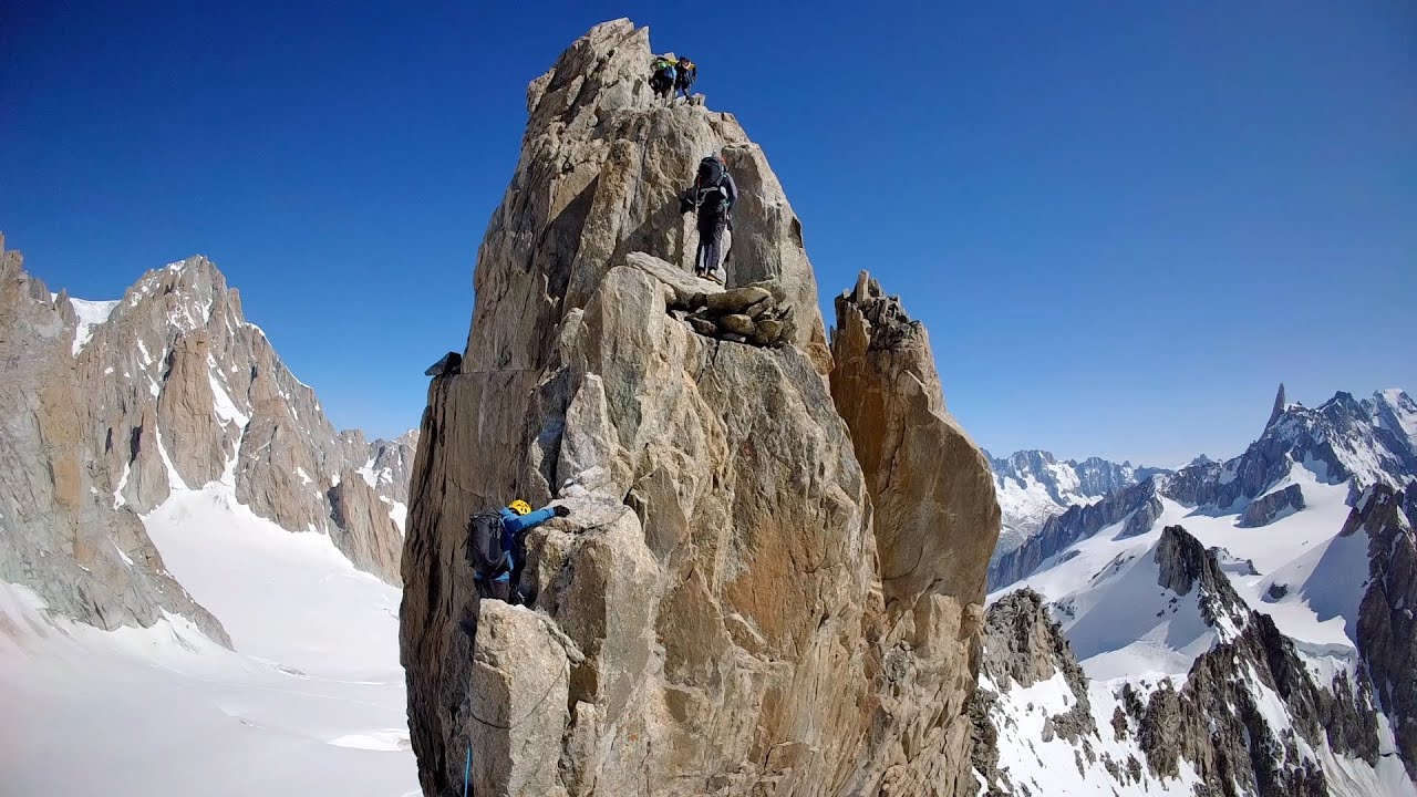 Traversata dell'Aiguilles d'Entreves