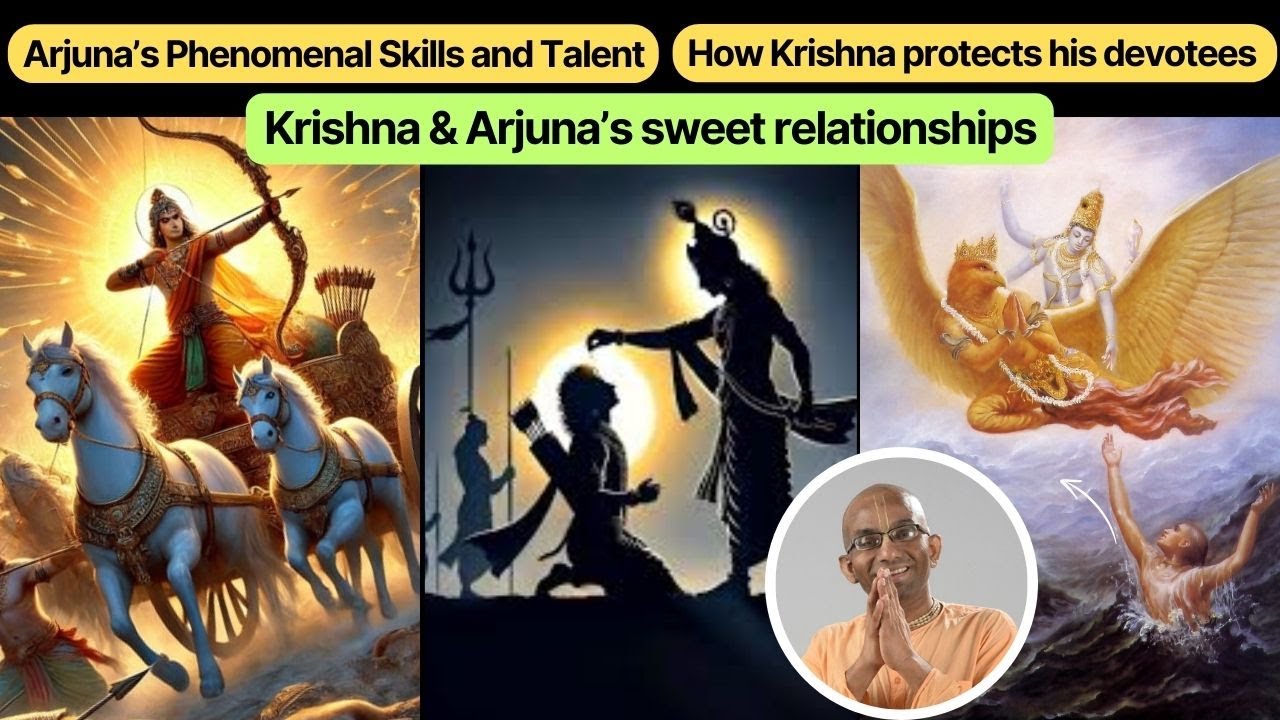 The sweetness of the Krishna Arjuna relationship || Chaitanya Charan