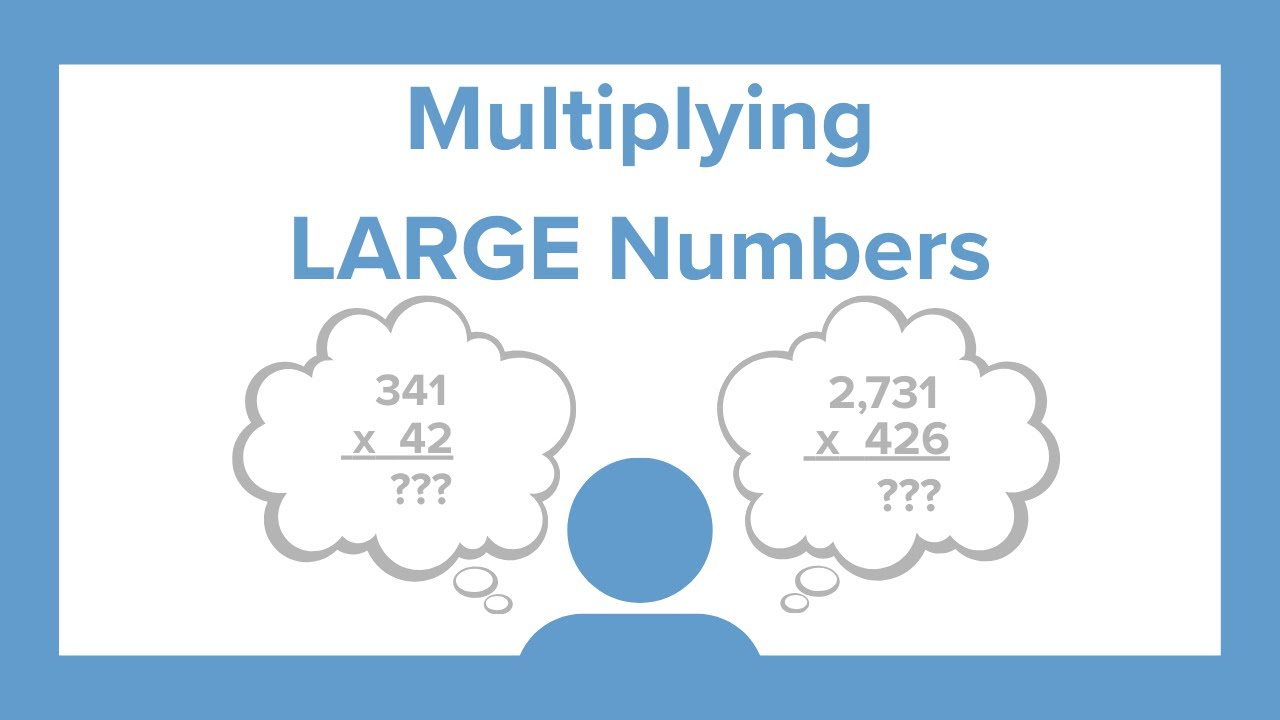 How to Multiply LARGE Numbers