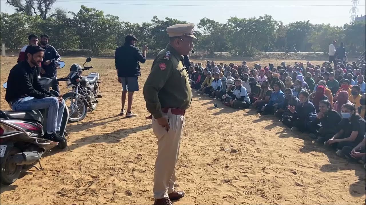 PK Mast sir Inspector Raj Police traffic - 9 || rim defence academy jaipur