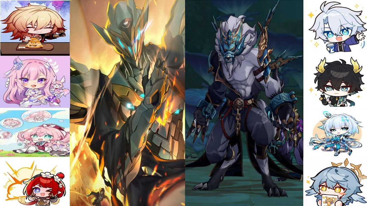 [HSR 3.8]- Couple Male Characters E6S1 Mydei & E6S1 Phainon Fighting 🔥🔥🔥Showcase 0 Cycle With MOC 12