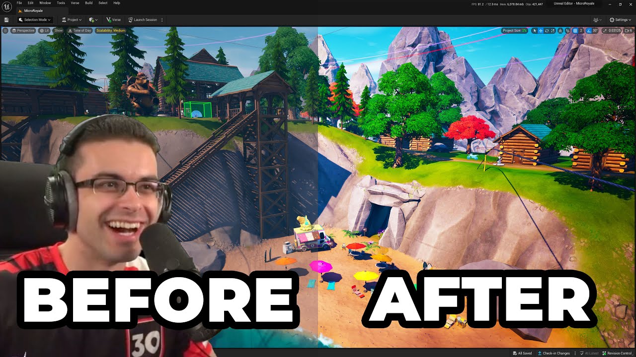 Post Processing in Fortnite Creative 2.0 | UEFN tutorial for Beginners