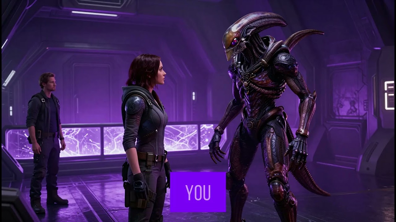 Captured Side by Side, the Alien Warrior Made Me a Promise—Marriage If We Survived | HFY | A Short