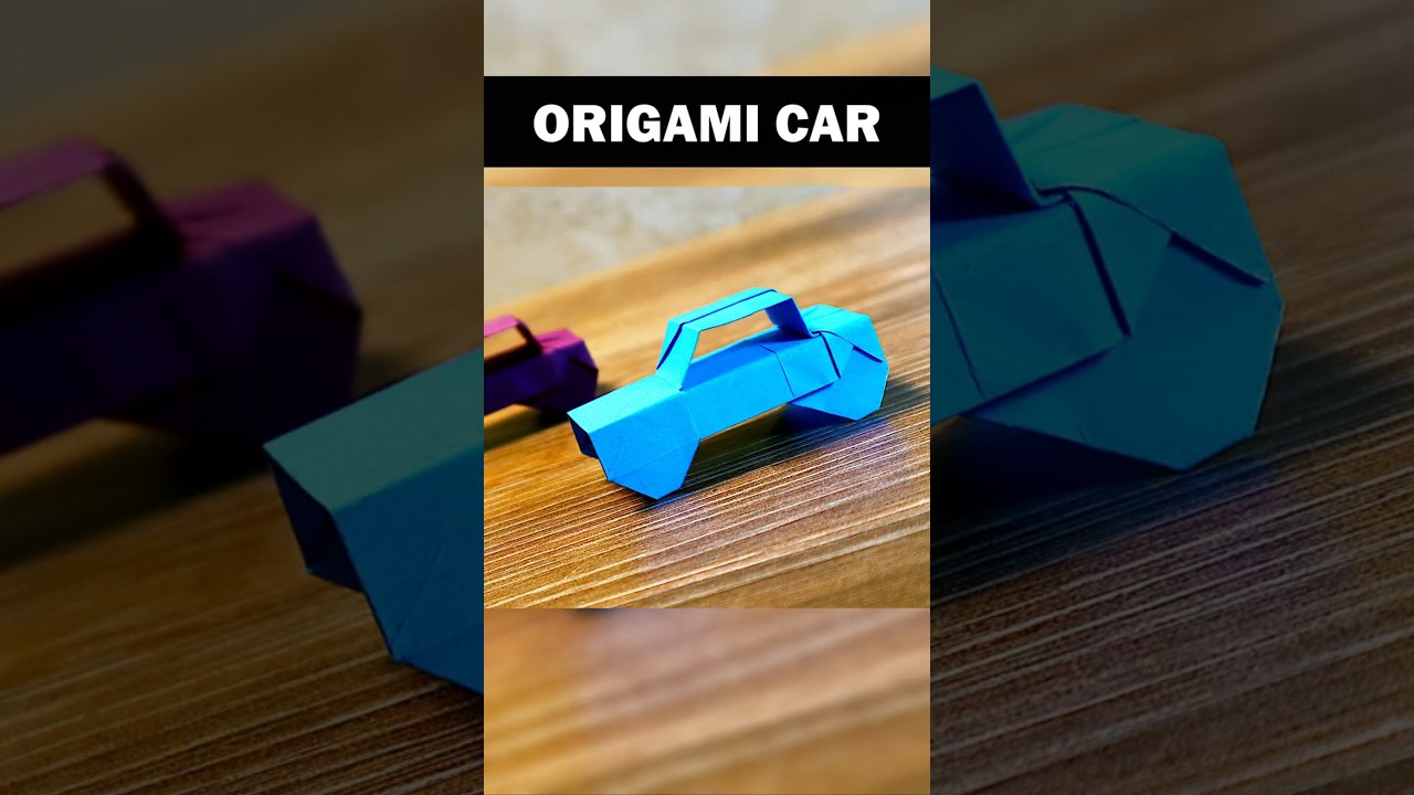 origami car