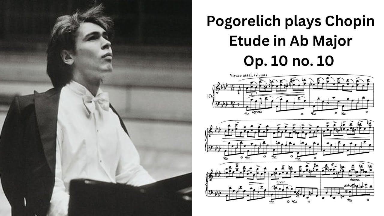 Argerich was mad when this guy was eliminated from Chopin competition | Chopin Etude | Pogorelich