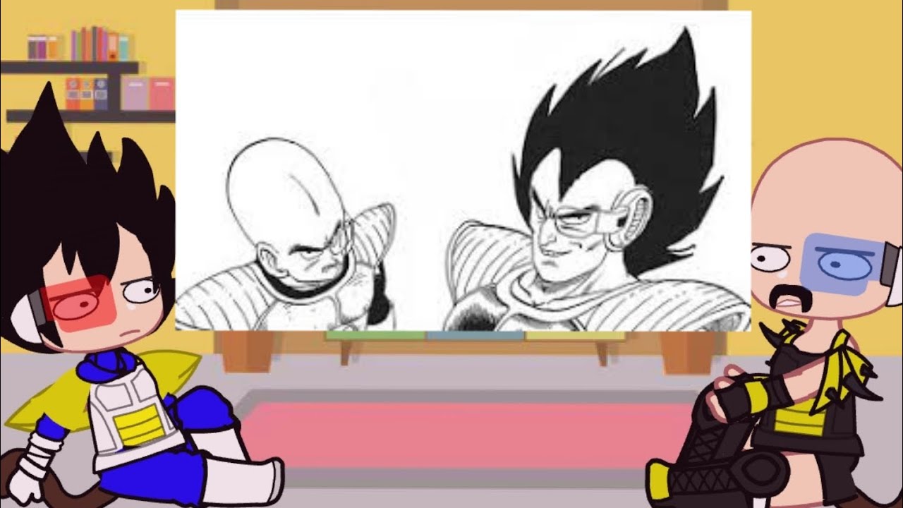 vegeta y nappa reaccionan a un (YTPH) DE ELLOS