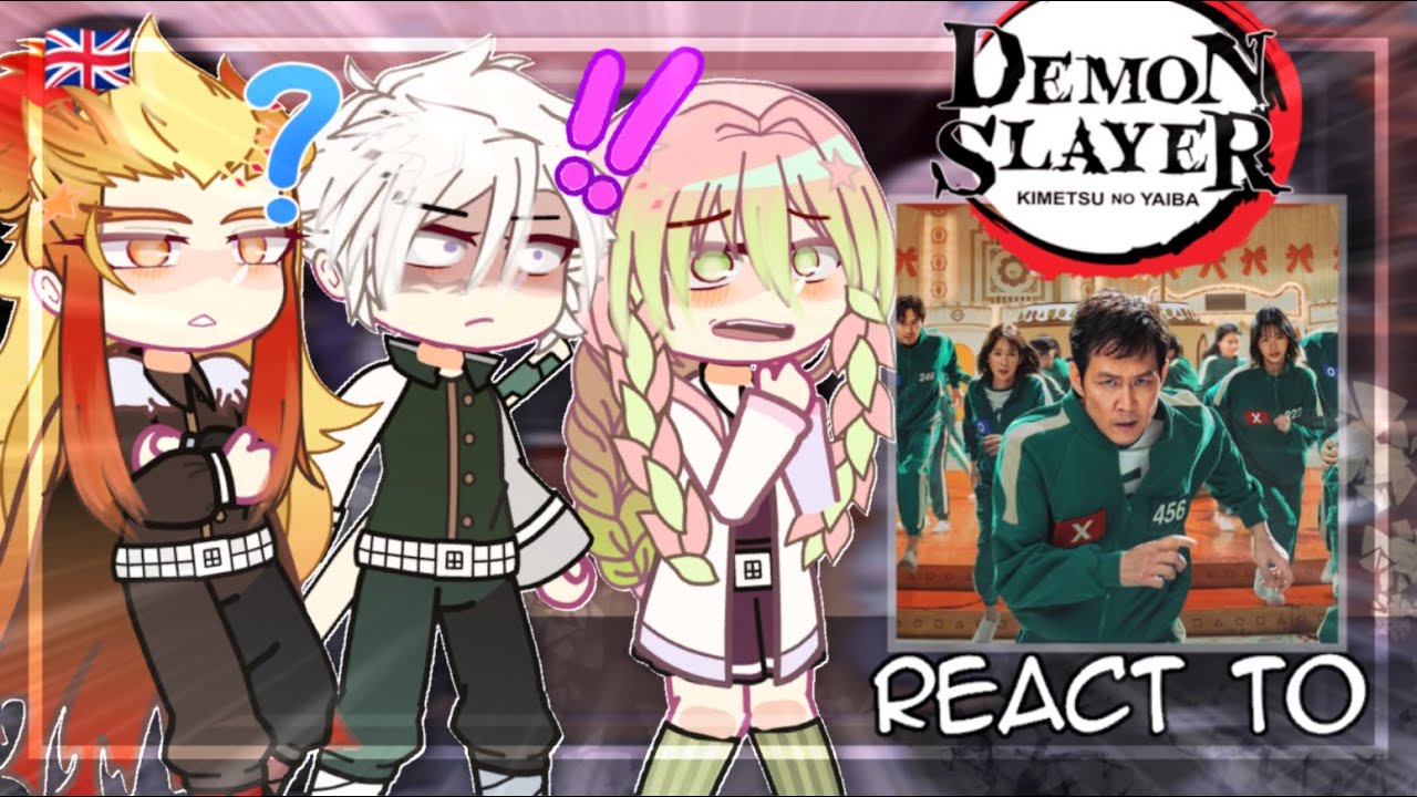 Hashiras React to Squid Game 2 | Season 2 | Gi-Hun (#456) & Frontman (#001) | Gacha Club