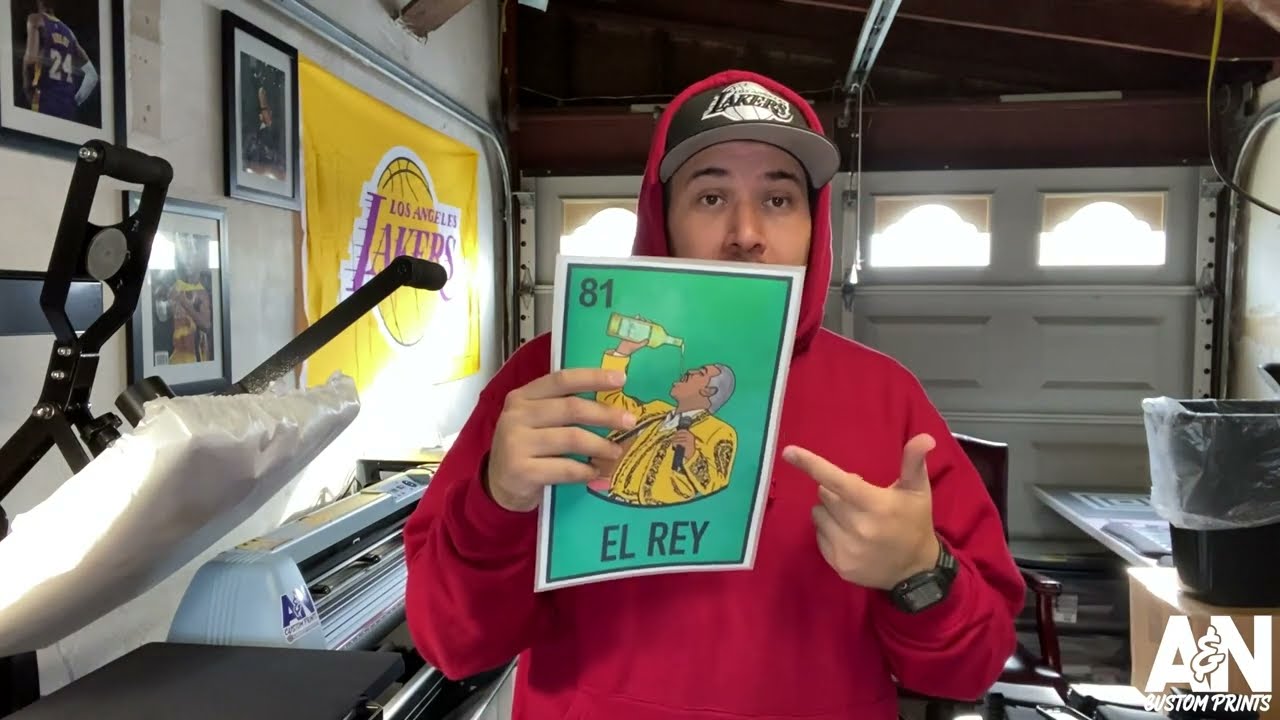 Pressing Supacolor Transfers On Can Koozies