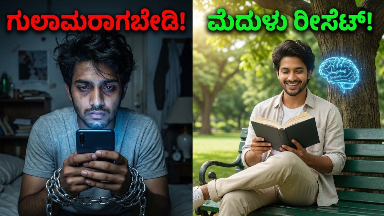 ಮೊಬೈಲ್ ಚಟ ಬಿಡುವುದು ಹೇಗೆ? | Dopamine Detox in Kannada