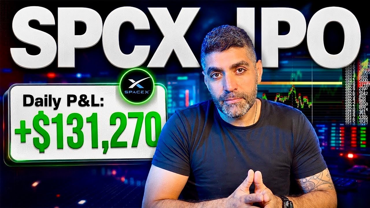SpaceX IPO Live Trading - How I Made $131,270 using VWAP