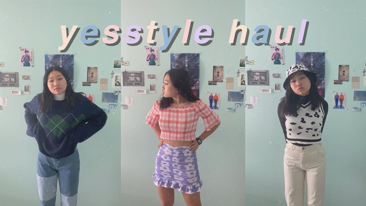 yesstyle clothing haul