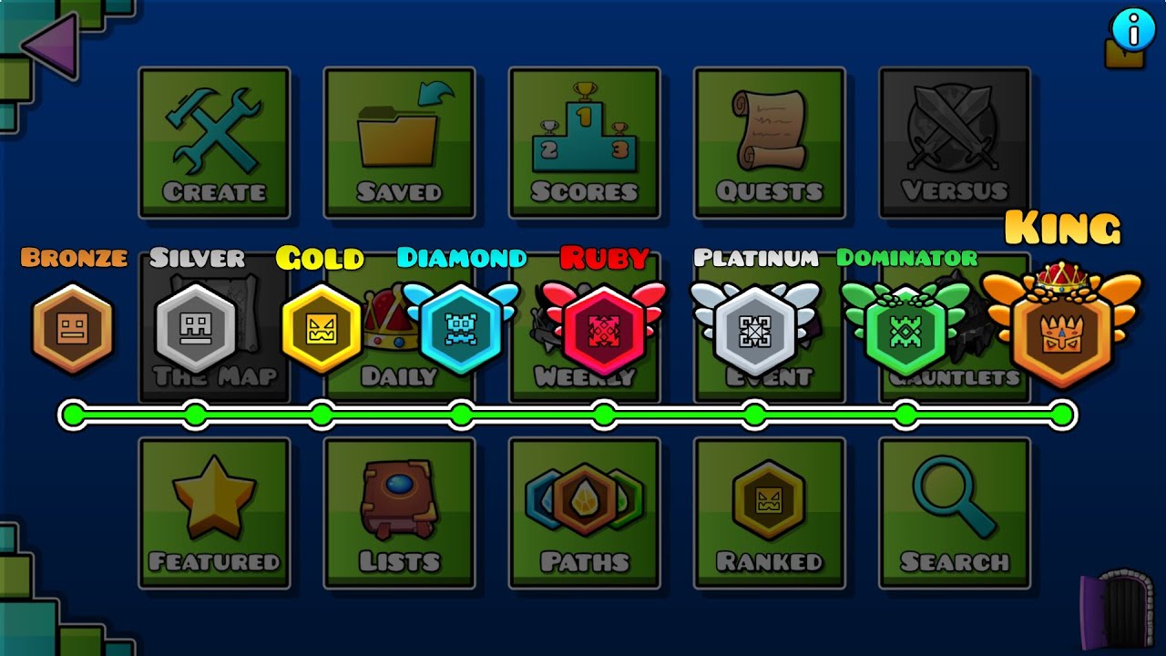 Что если бы в Geometry Dash был РЕЙТИНГОВЫЙ РЕЖИМ?