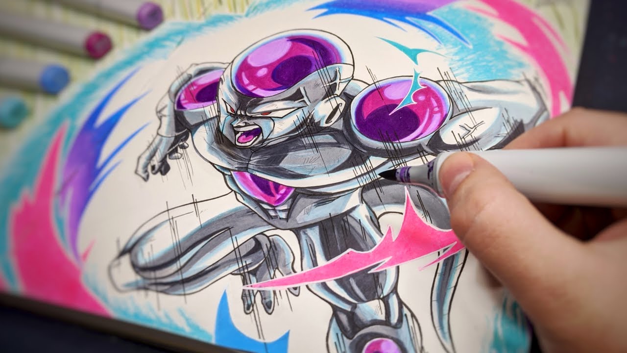 Drawing Frieza | Sketchbook Series #1