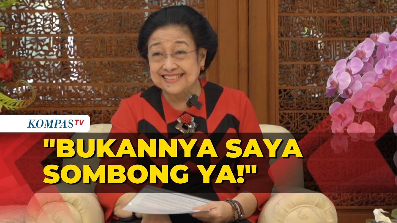 Megawati: Bukannya Saya Sombong Ya, Lahir di Istana Saya Doang Loh!
