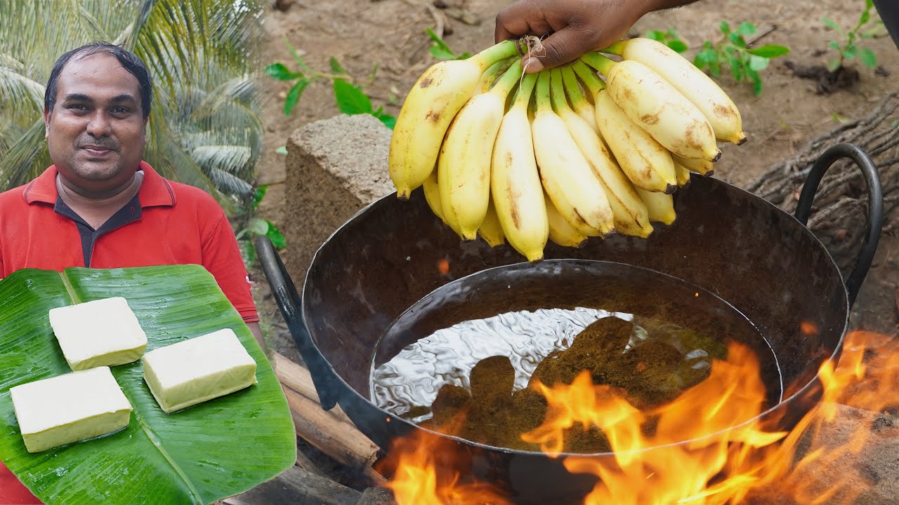 Banana Paneer Balls | வாழைப்பழம் பன்னீர் பால்ஸ் | Banana Recipes | World Food Tube