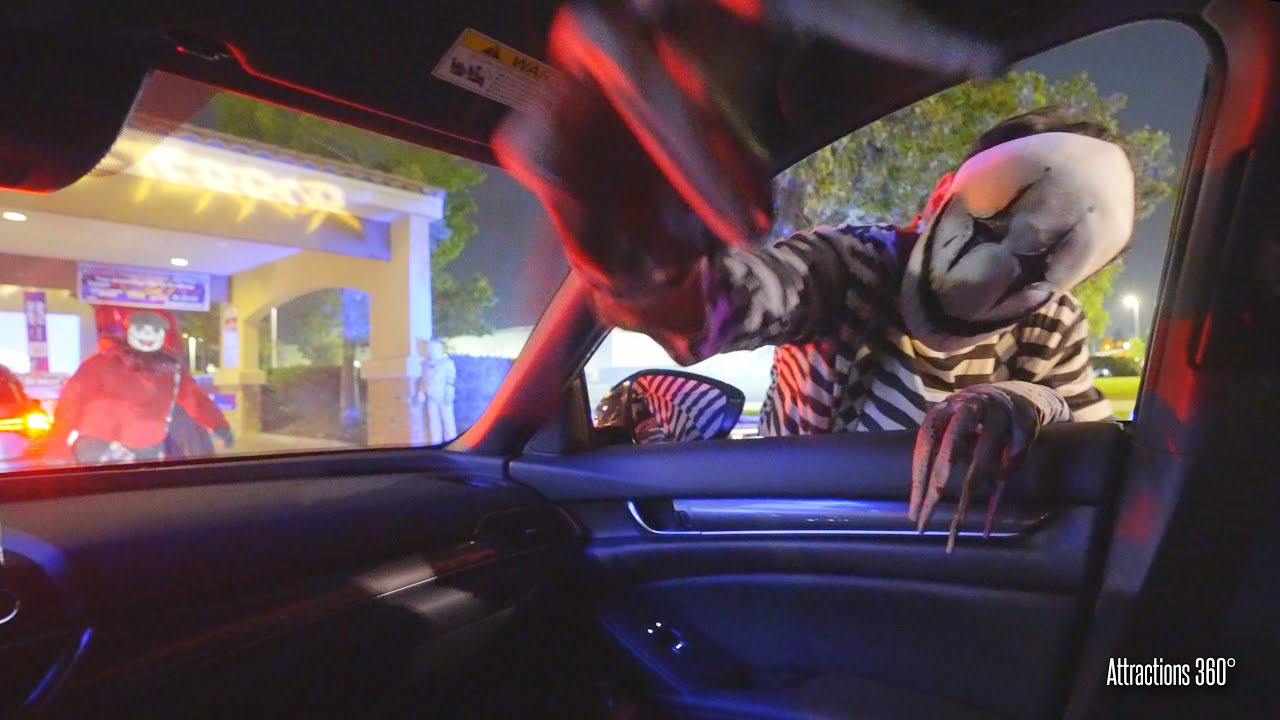 Haunted Car Wash 2022 | Tunnel of Terror IE | Scary Car Wash Attraction