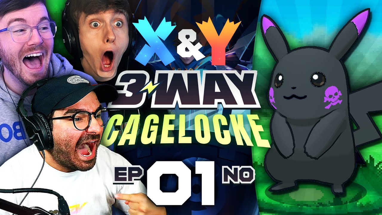 WORST RANDOMIZER LUCK! | Pokemon X&Y 3 Way Randomized Cagelocke • 01