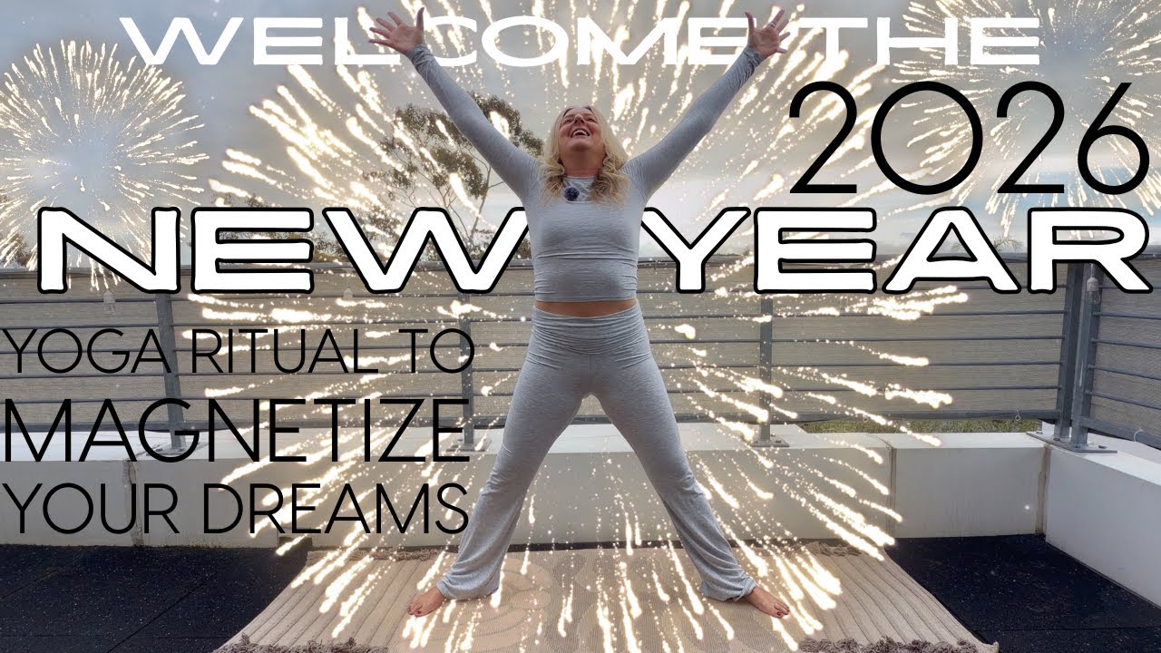 15 Min New Years Yoga to Become Magnetic in 2026!